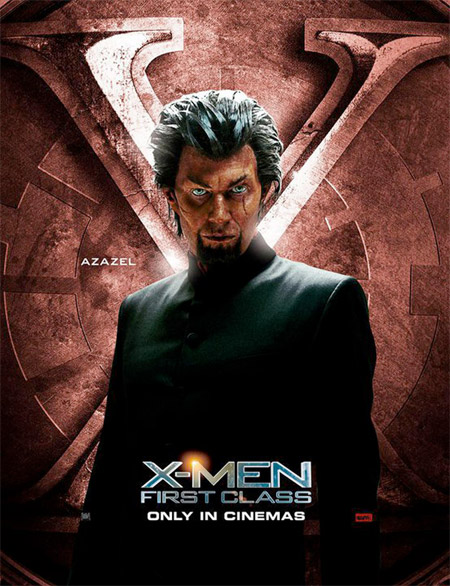 P&oacute;ster de X-Men: primera generaci&oacute;n dedicado a Azazel