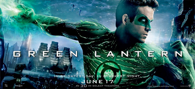 Otro banner m&aacute;s para promocionar Green Lantern