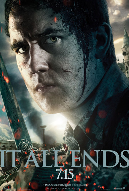 Nuevo cartel de Harry Potter y las reliquias de la muerte (2ª parte)... Neville Longbottom