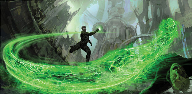 Fabuloso concept art de Green Lantern
