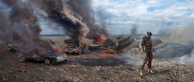 Concept Art de Thor: el Destructor