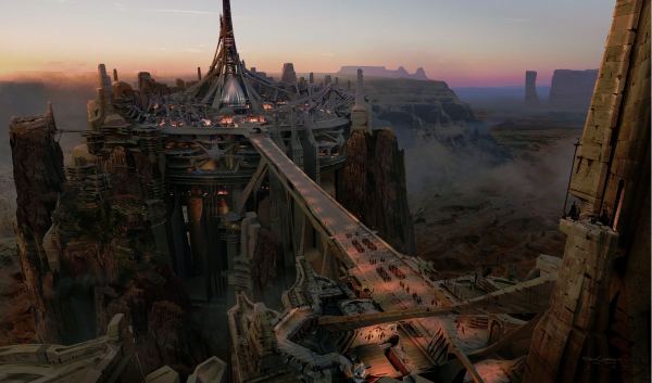 Primer detalle de Concept Art de la adaptación de John Carter de Marte que veremos en los cines