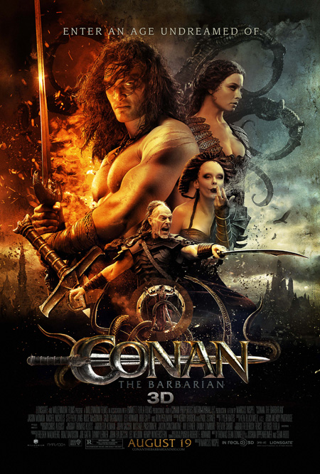 Bestial nuevo póster de Conan el bárbaro