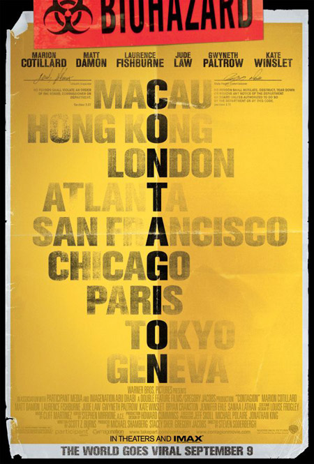 Cartel de Contagion para la Comic-Con