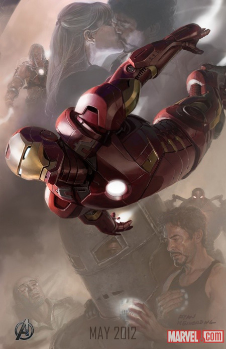 Cartel promo de The Avengers: Iron Man