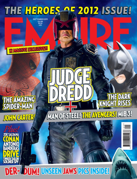 Portada del número de septiembre de la revista Empire
