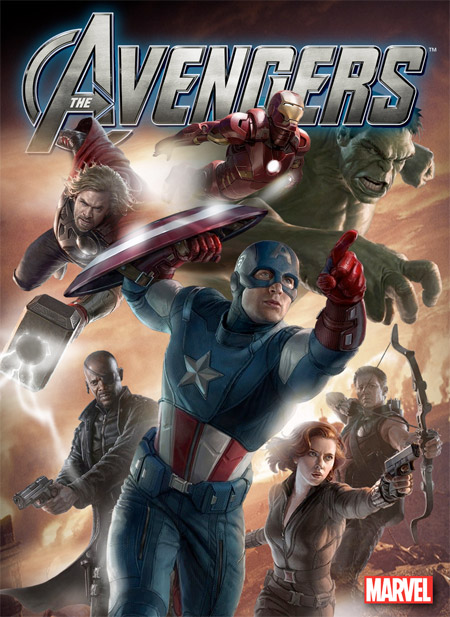 P&oacute;ster fan made de The Avengers usando los carteles vistos en la Comic-Con