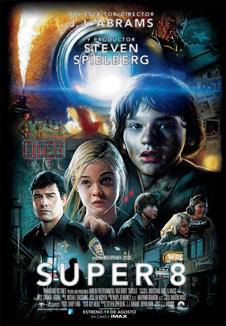 Cartel espa&ntilde;ol de Super 8 de J.J. Abrams