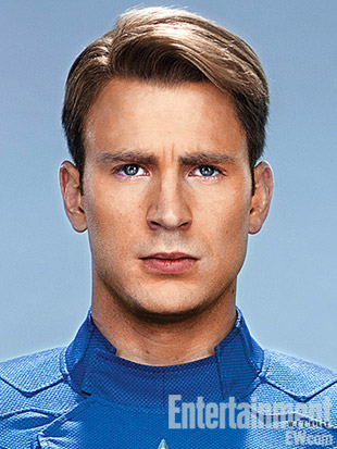 Fotos de carnet de el Capitán América e Iron Man
