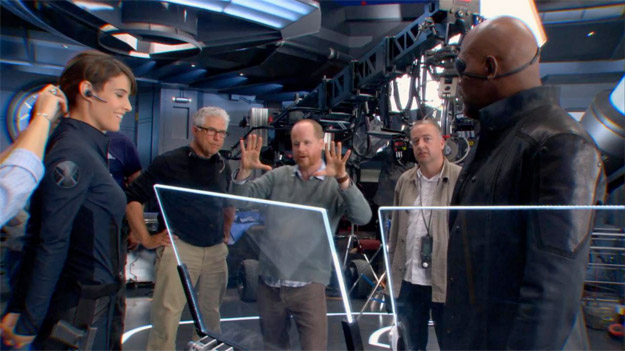 Nueva imagen de Los Vengadores: rodaje y primer vistazo a Maria Hill