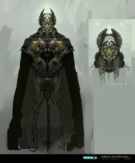 Nuevo detalle de concept art de Riddick... el rodaje arranca en unas semanas!!!