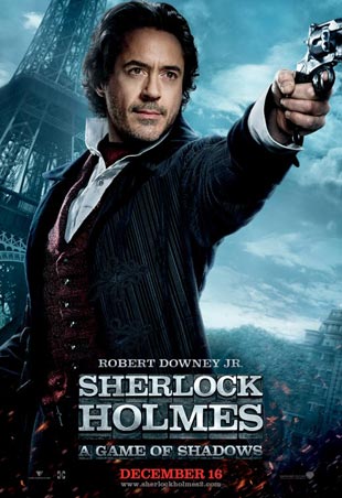 Nuevos carteles de Sherlock Holmes: juego de sombras