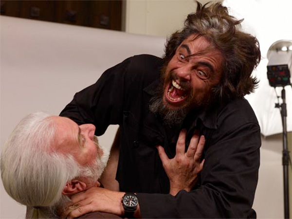 Reacci&oacute;n de Benicio del Toro cuando ha le&iacute;do la noticia