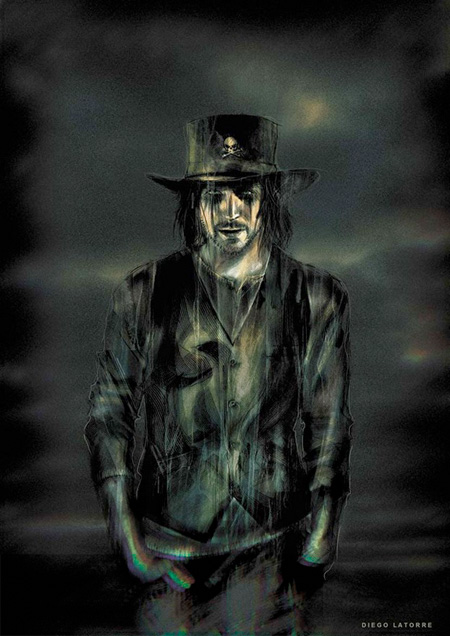 Concept Art del The Crow que pudo ser y no fue