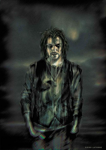 Concept Art del The Crow que pudo ser y no fue