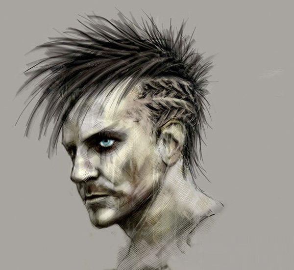 Concept Art del The Crow que pudo ser y no fue