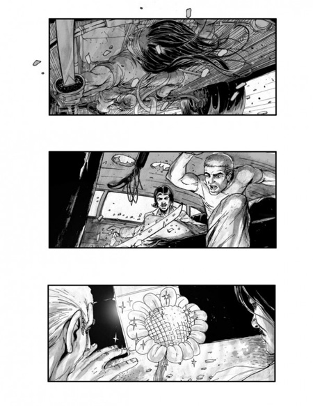 Storyboard de Neuromancer (1&ordm;)
