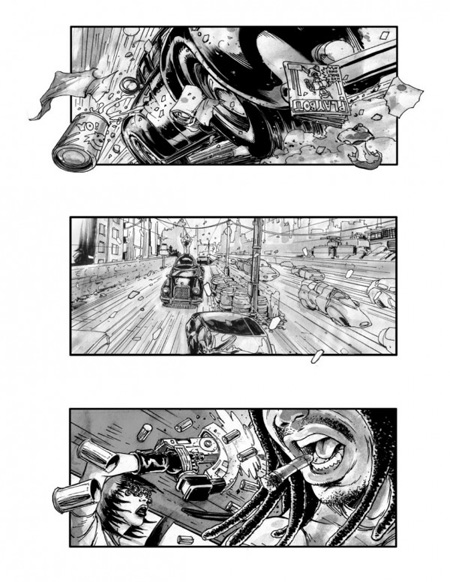 Storyboard de Neuromancer (4&ordm;)