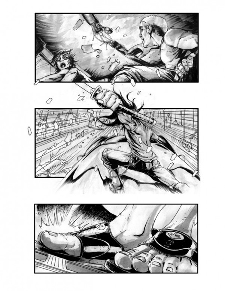 Storyboard de Neuromancer (5&ordm;)