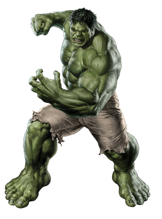Impresionante concept art del Hulk a cuerpo completo que veremos en Los Vengadores