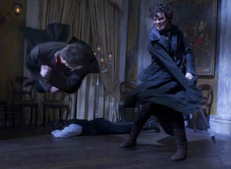 Así se las gasta el señor presidente en Abraham Lincoln: Vampire Hunter