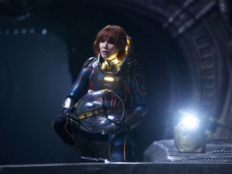 Noomi Rapace en Prometheus