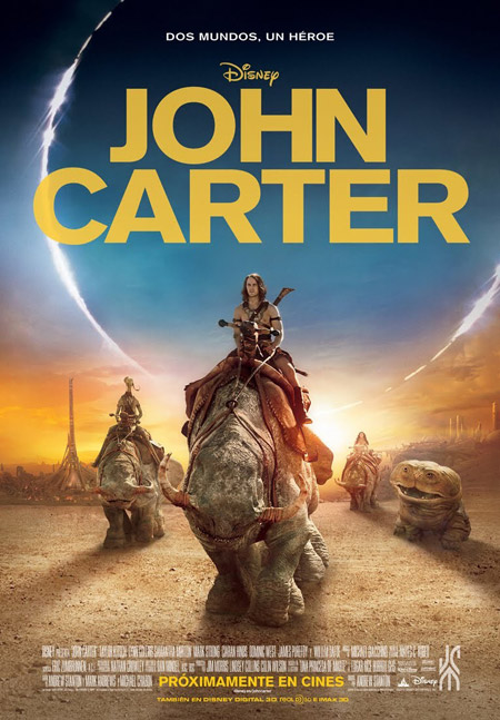 Nuevo cartel español de John Carter