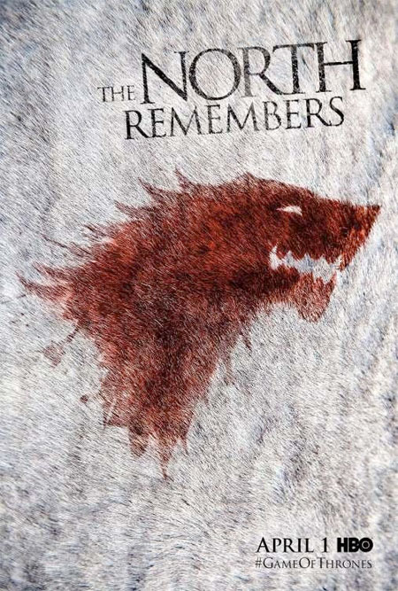 Precioso cartel de la segunda temporada de "Juego de Tronos"