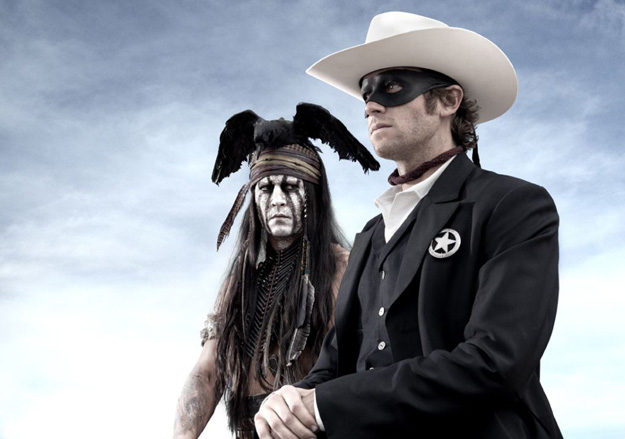 El primer vistazo a Johnny Depp como Tonto y a Armie Hammer como el Llanero Solitario