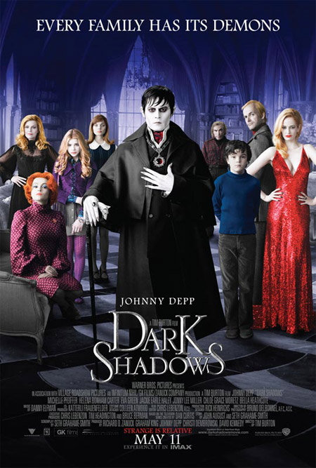 Primer cartel oficial para Dark Shadows
