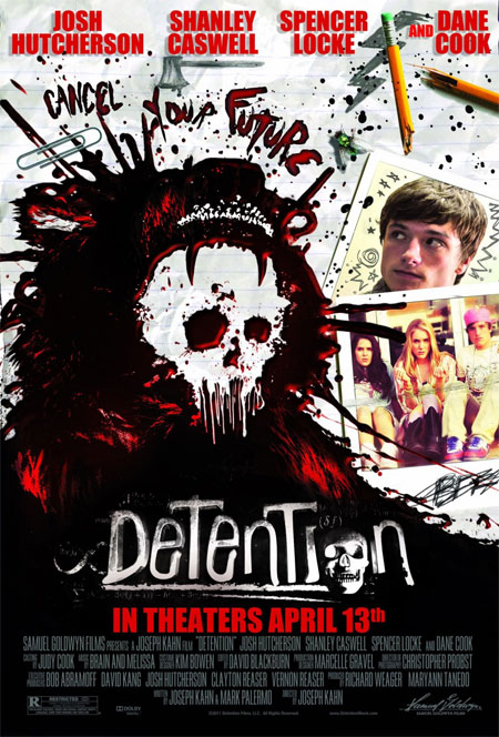 El cartel final del film teenager de terror Detention de Joseph Khan