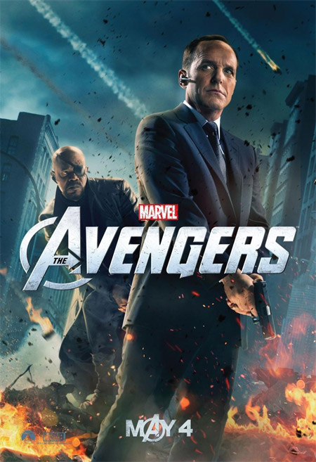 Porque se lo merece... el cartel del Agente Coulson para Los Vengadores