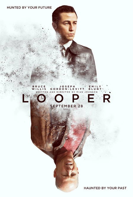 El primer cartel de Looper de Rian Johnson