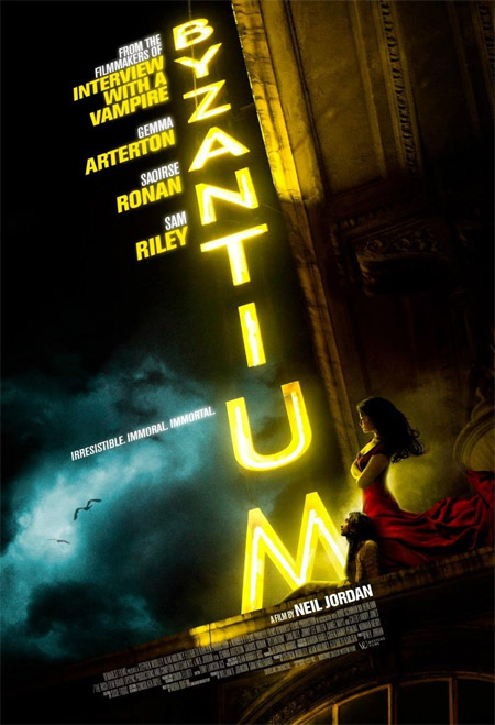 Primer cartel del film vampírico Byzantium