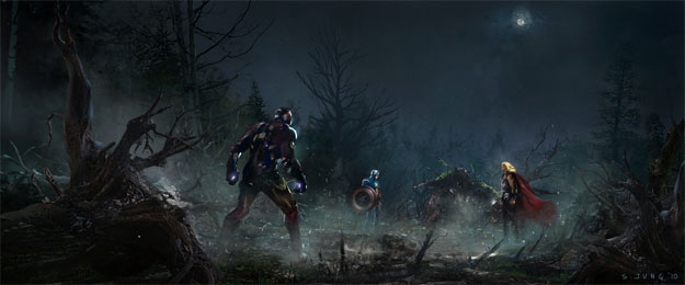 Concept Art de Los Vengadores