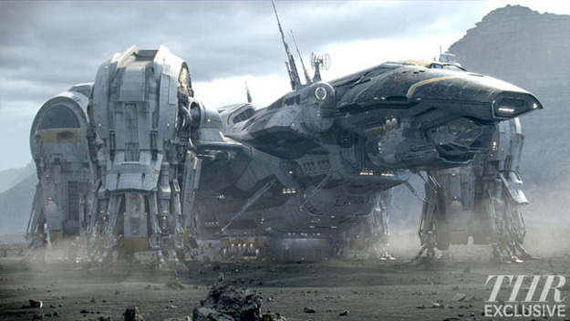 Concept art de la Prometheus
