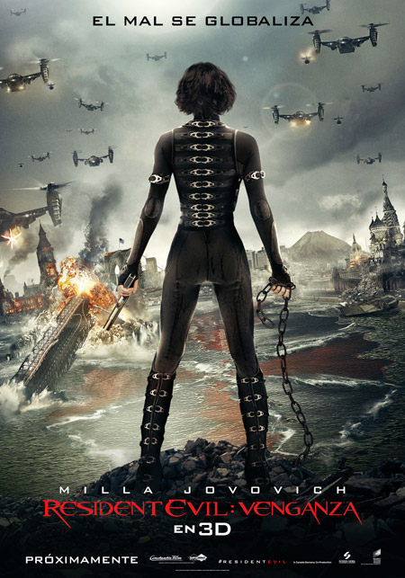 Nuevo cartel de Resident Evil: venganza v&iacute;a Sony Pictures Releasing de Espa&ntilde;a