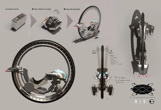 Concept art de Hombre de Negro 3 obra de Vance Kovacs
