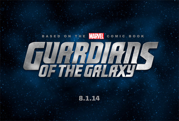 El logo oficial de Guardians of the Galaxy, el 1 de agosto del 2014 en cines