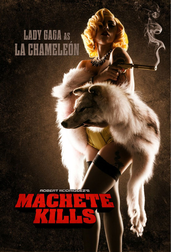 Lady Gaga como La Chameleón en Machete Kills