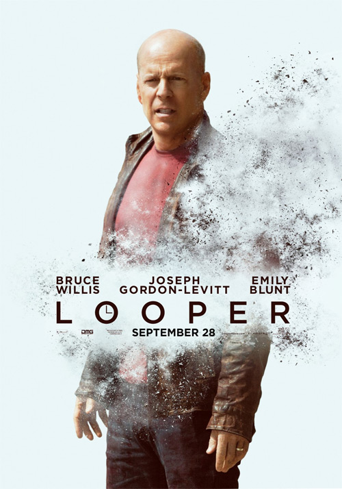 Un nuevo cartel de Looper con la versión madura de Joseph Gordon-Levitt