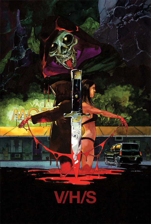 Retro cartel de V/H/S