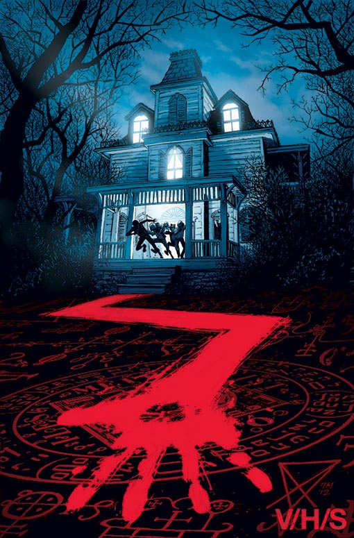 Otro cartel más de V/H/S obra de Tony Moore