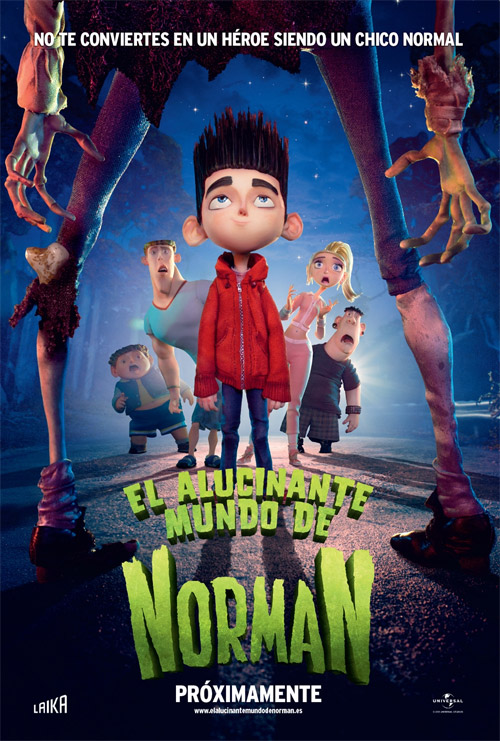 Cartel de El alucinante mundo de Norman