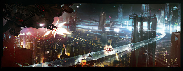 Concept art de Cloud Atlas