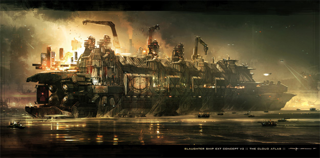 Concept art de Cloud Atlas