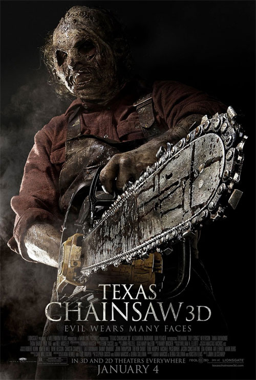 Nuevo cartel de Texas Chainsaw 3D