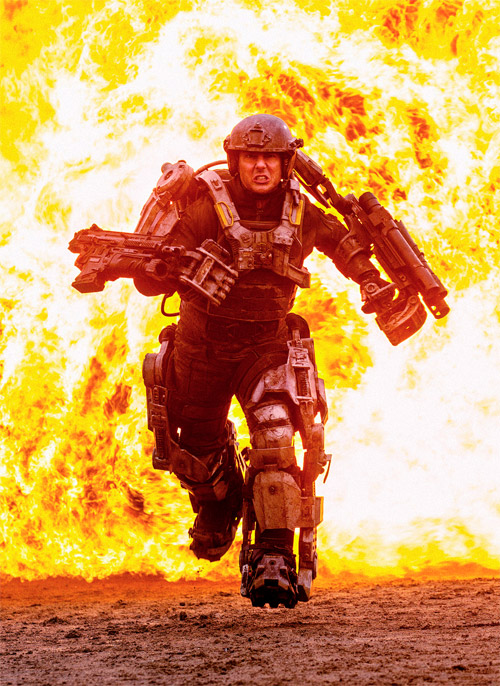 La primera imagen de All You Need is Kill con Tom Cruise y un exoesqueleto mastod&oacute;ntico