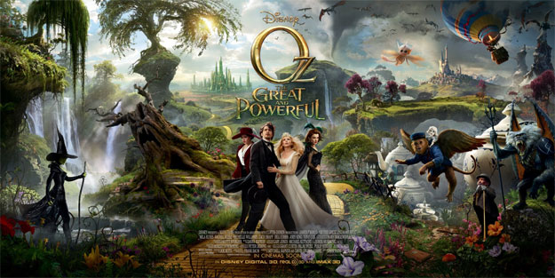 Banner cartel de Oz, un mundo de fantasía