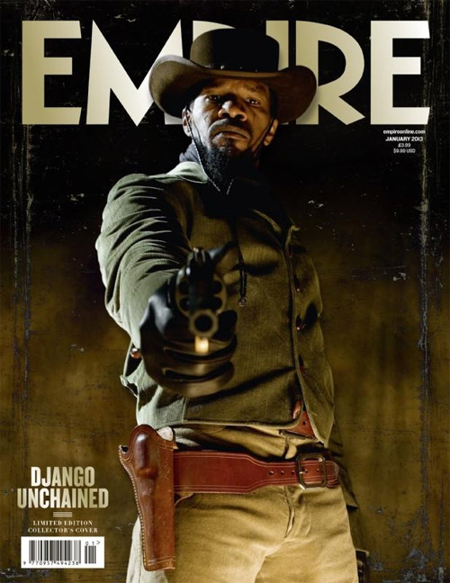 Portada del nuevo n&uacute;mero de la Empire Magazine de este mes... Django protagonista